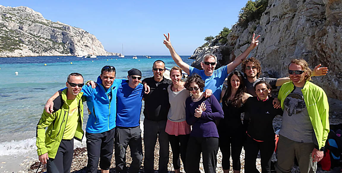 Sortie aux calanques de Marseille