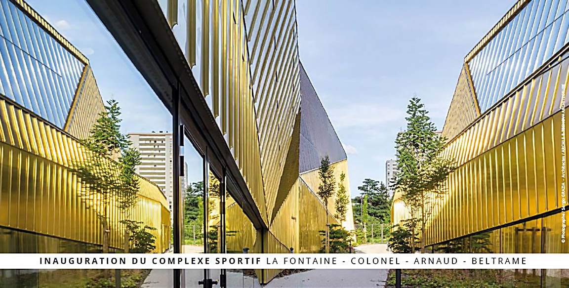 Inauguration du complexe sportif La Fontaine – Colonel Arnaud Beltrame