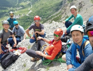 Aspala Escalade sortie grandes voies dans le Briançonnais