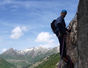 Aspala Escalade sortie grandes voies dans le Briançonnais