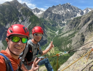 Aspala Escalade sortie grandes voies dans le Briançonnais