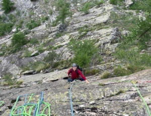 Aspala Escalade sortie grandes voies dans le Briançonnais