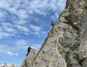 Aspala Escalade sortie grandes voies dans le Briançonnais