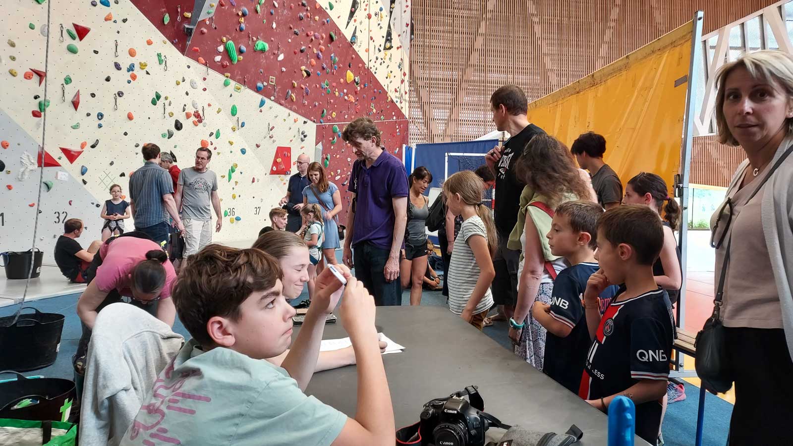 Journée "Découverte de l'escalade" au club d'escalade d'Antony